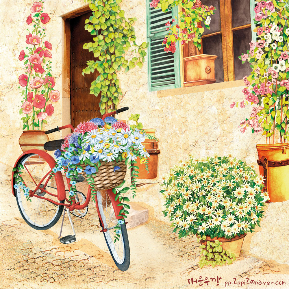 <Flower-Bike> 자전거